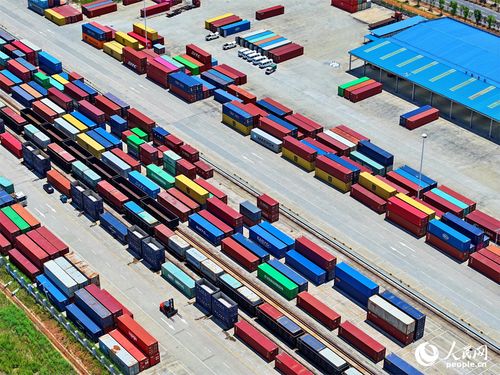 南昌国际陆港 外贸班列穿梭不息 赣鄱大地开放脉动强劲